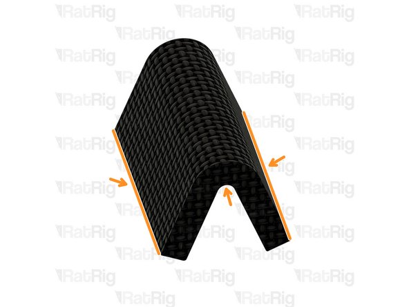 Peel the white paper on the back of the felt pads.