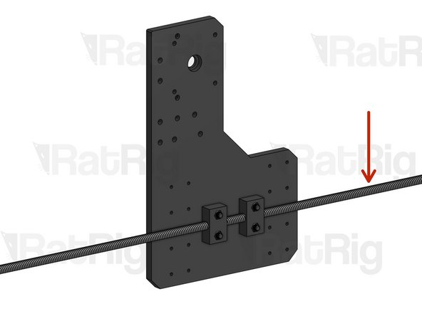 Repeat this step for the 2 XY plates and the 2 XZ plates that were set up with Nut Blocks on the previous steps.