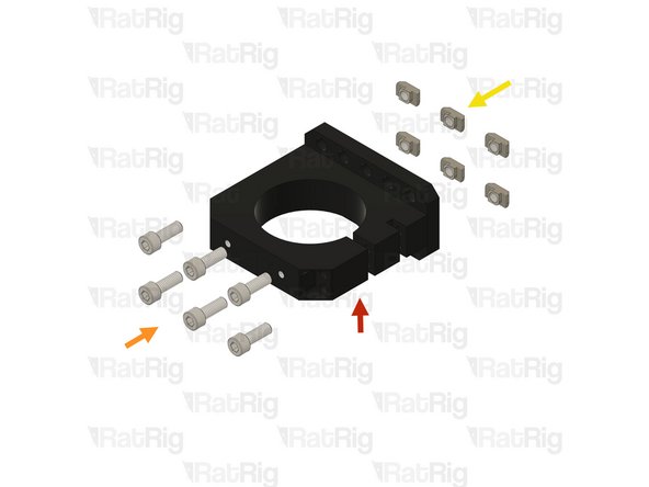 Assembly from the previous step