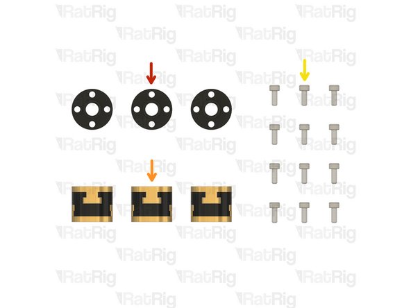 3x TR8x4 POM Lead screw Nut
