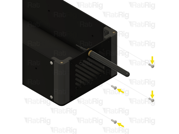 1x Top panel assembly