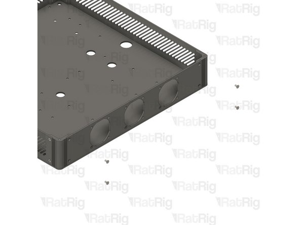 4x M3x6 Countersink Screw