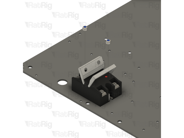 The Solid State Relay has a high voltage and low voltage side, and needs to be oriented correctly