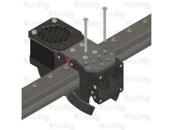 2x M3x45 Countersink Screw