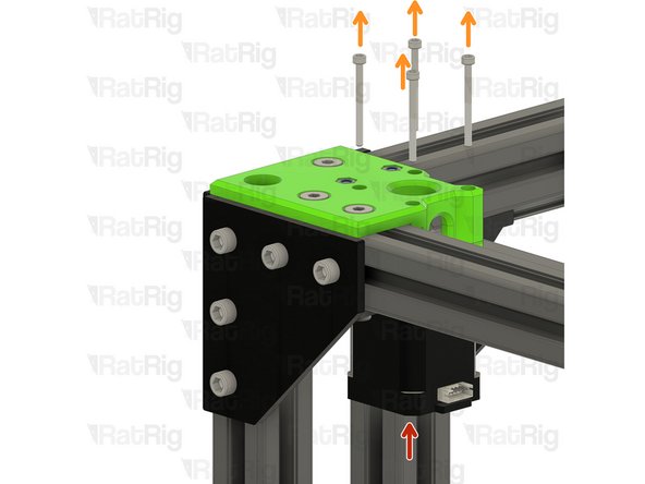 Support the NEMA17 stepper motor