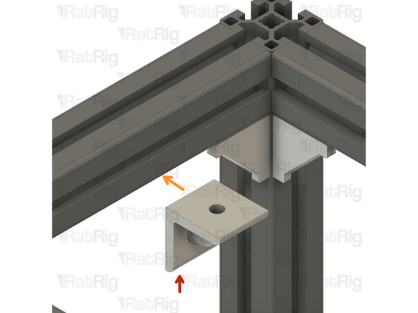 6x 4040 simple 90 degree corner assembly