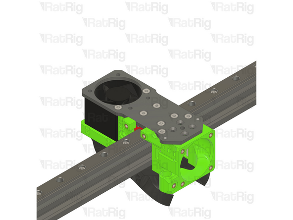 Rat Rig toolhead back assembly