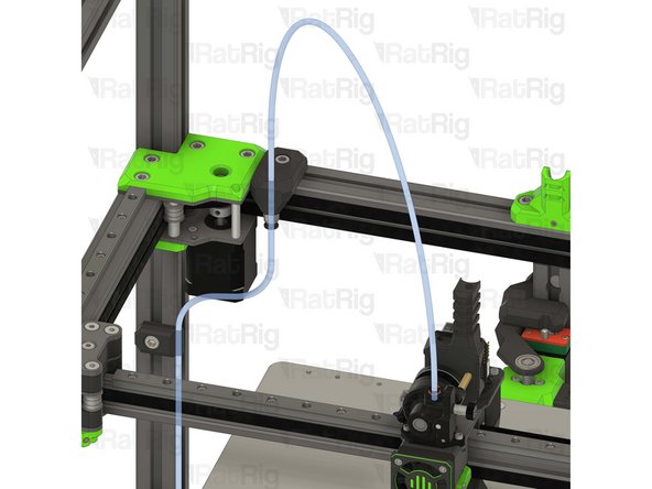 If you are assembling the IDEX, go back to Step 32 and complete an additional filament path assembly, on the opposite side of the machine.