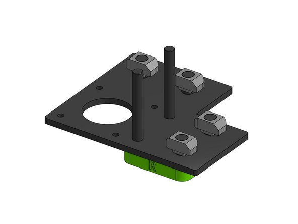 Repeat the previous step for the right side with the use of motor_support_r part