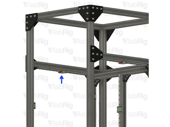 Insert the linear rail into the 3030 extrusion