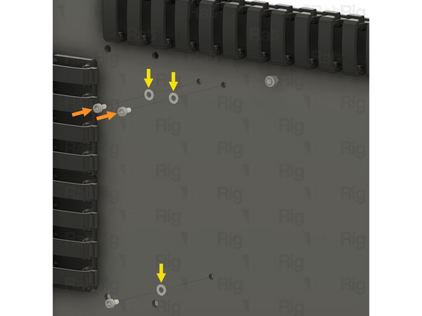 3x M3x6 cap head screw