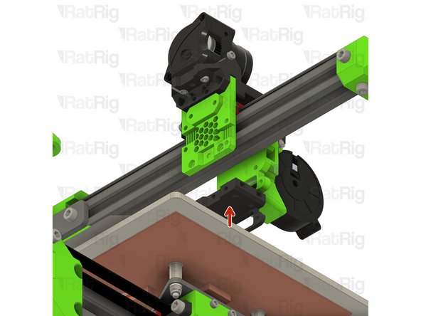 bottom_mgn12_short_duct printed part