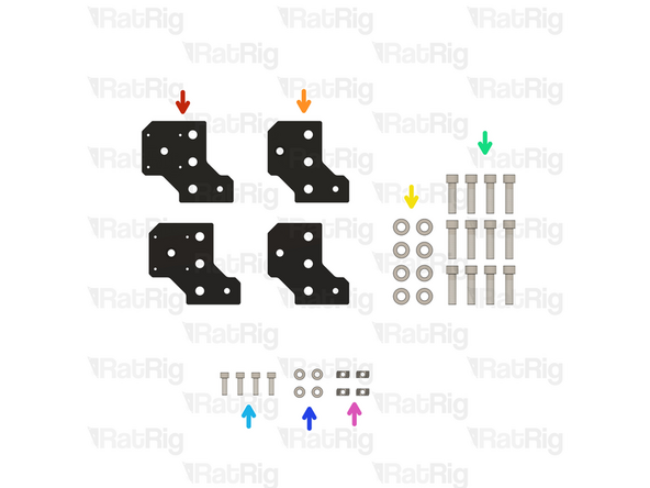 2x Rat Rig StrongHold ONE CNC - Motor Plate