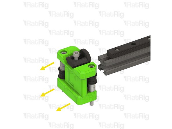 Remove the left joiner from the 2020 aluminium profile