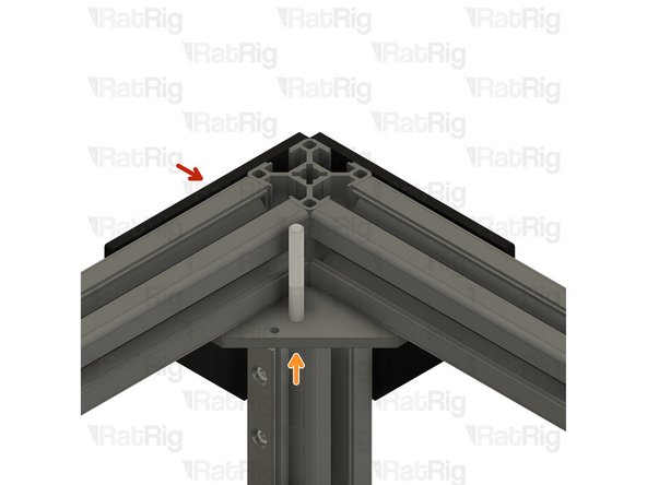 V-Core 3.1 Frame Assembly - Front Right Corner