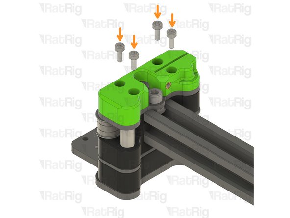 4x M3x8 Cap Head Screw