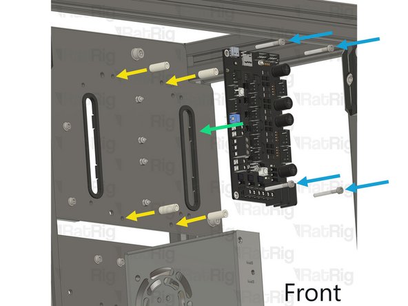 4x Nylon Spacer - 3.2x6x16mm