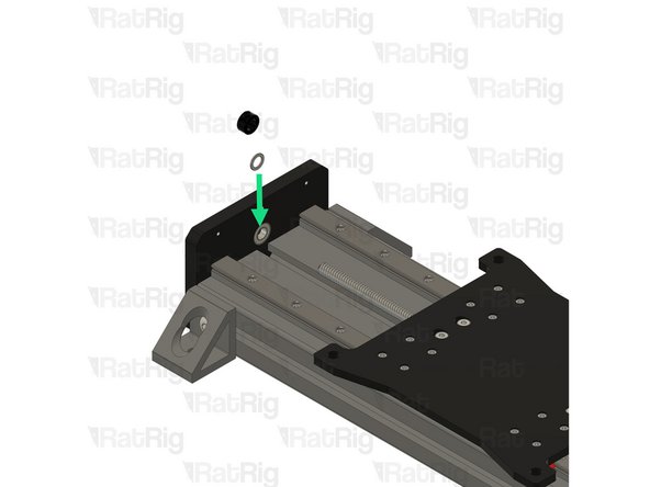 Gently pull and push the lead screw along its axis to check for backlash. There should be no play when performing this movement. If you detect any play, tighten the screws slightly and test again. Repeat this process until the play is fully eliminated, ensuring a secure fit without introducing excessive resistance.