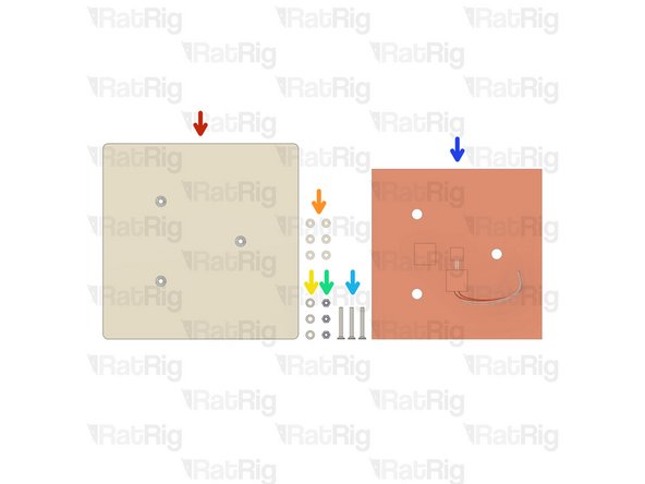 1x V-Minion Cast Bed Plate