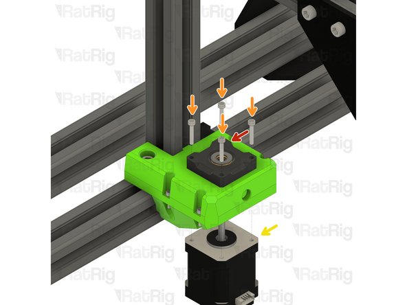 pillow_block and axial thrust bearing assembly