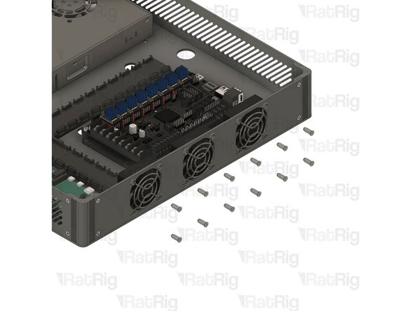 12x Self Tapping Screw - Fan - 12mm