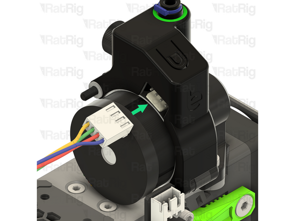 The Orbiter smart sensor cable has two different connectors:
