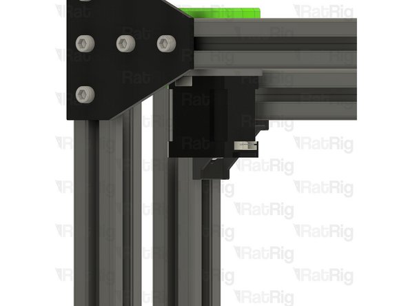 Align one of the M3 grub screws on the timing pulley so that it will tighten against the flat on the NEMA17 shaft