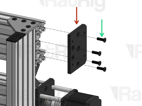 C-Beam Motor Mount Plate