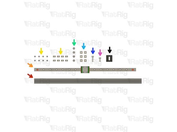 1x 422mm 2020 Extrusion