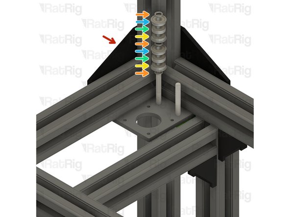 V-Core 3.1 Frame Assembly - Rear Right Corner