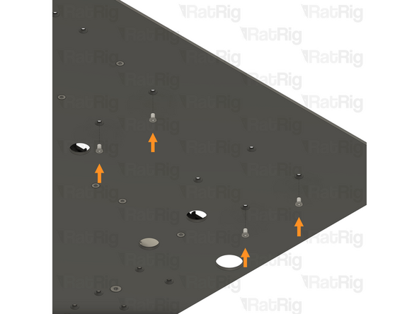 4x M3x6 Countersink Screw