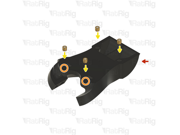 Rat Rig toolhead duct printed part