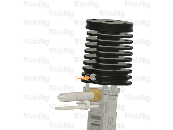 DO NOT overtighten the screws, they are only 2.5mm and will break if excessive force is applied.