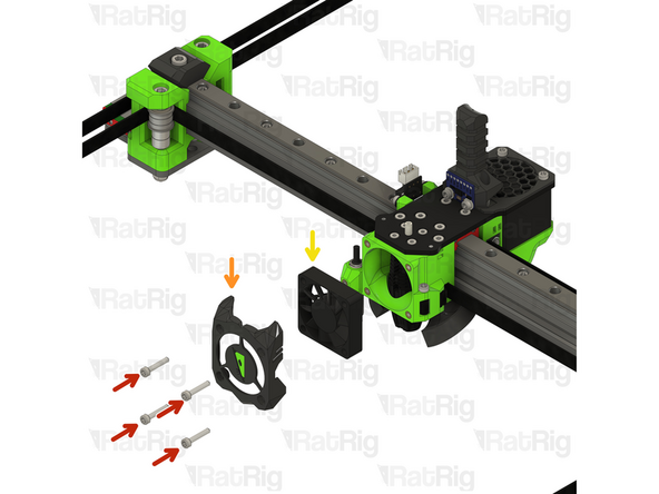 4x M3x16 Cap Head Screw