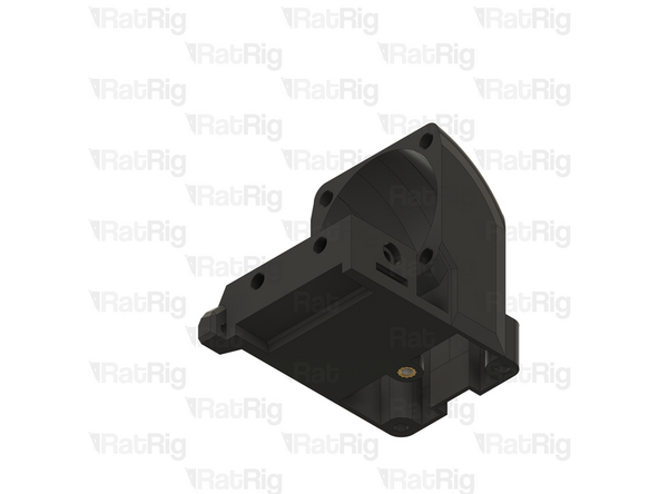 The support material may not be present. If it is, remove all five pieces as shown