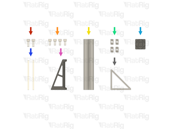 2x M6x16 Cap Head Screw (SKU: HW2827SC)