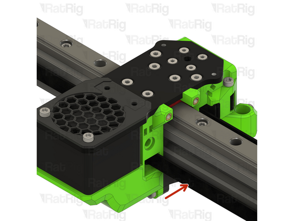 Make sure the belt is properly seated on all idlers and pulleys