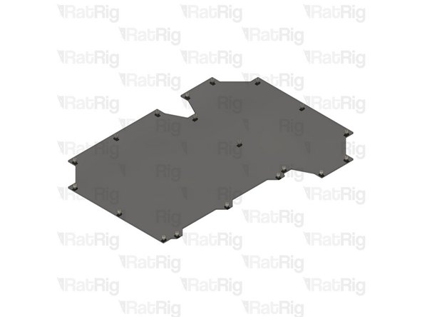 Repeat the previous steps to install an M6x12 cap head screw, M6 washer and 3030 drop-in t-nut to each hole on the remaining panels as shown