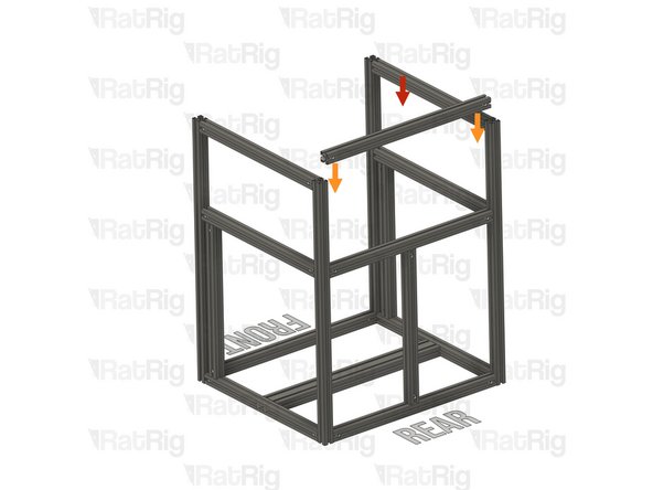 T-Slot 3030 Milled Extrusion - 540mm with Quick Connectors from step 9