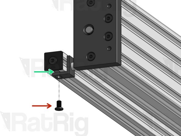 Low Profile Screw M5x8mm
