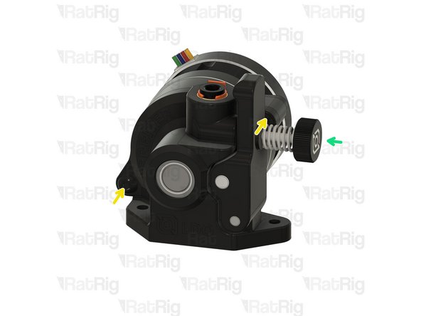 Reinstall the front screws