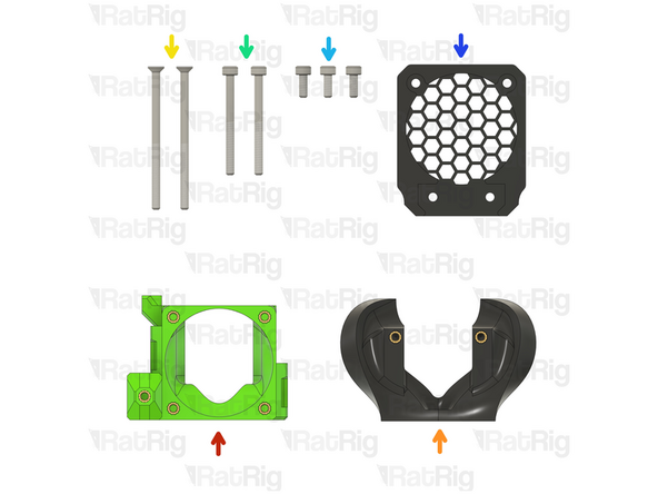 Rat Rig toolhead front assembly