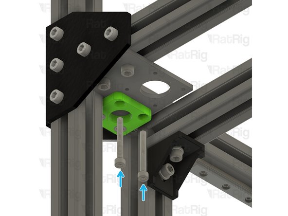 Right motor_plate assembly from Step 2