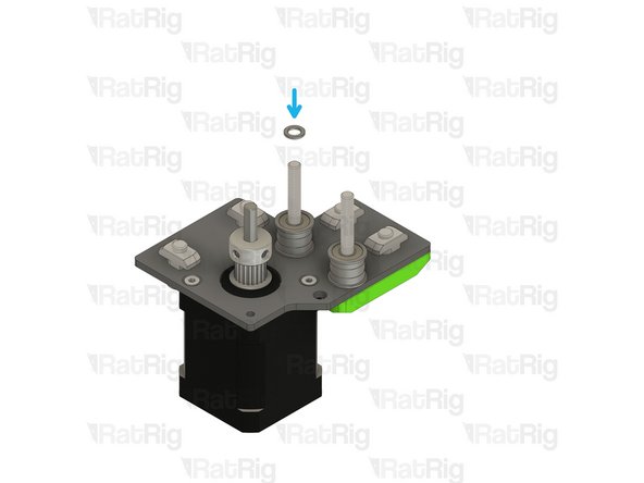 F695ZZ Ball Bearing (Flange at the bottom)