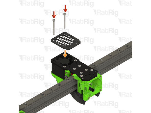 2x M3x35 Cap Head Screw