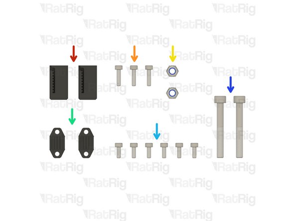2x EVA3 core_xy_belt_grabber Printed Part