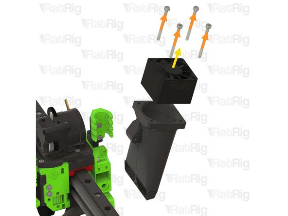 Remove the four M3x35 Cap Head Screws