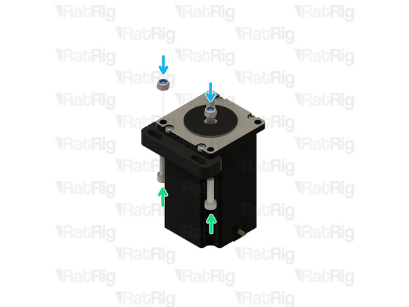 Pay attention to the orientation of the stepper motor wiring / connector
