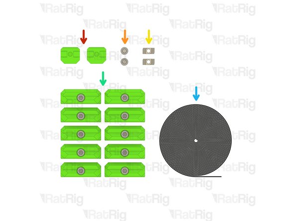 2x 3030_panel_mount_horizontal printed part