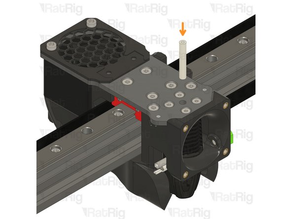 Avoid using a ball end hex key, as they are more prone to damaging the sensitive M2.5 countersink screw head.